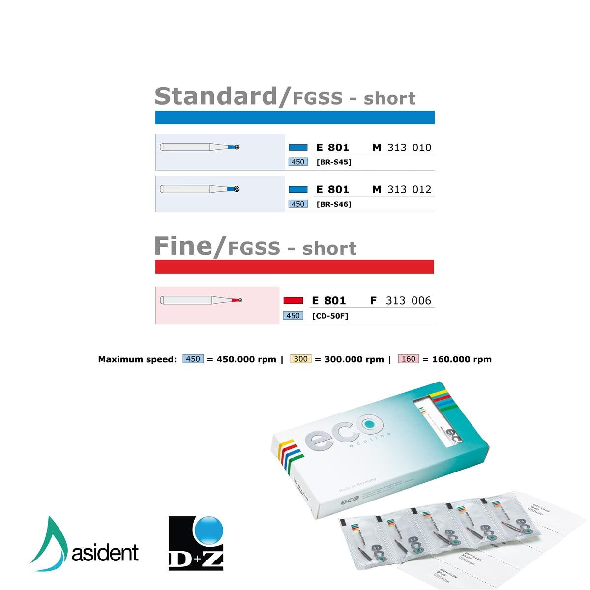 ASİDENTD+Z ECOLİNEE801M.313.010 E801