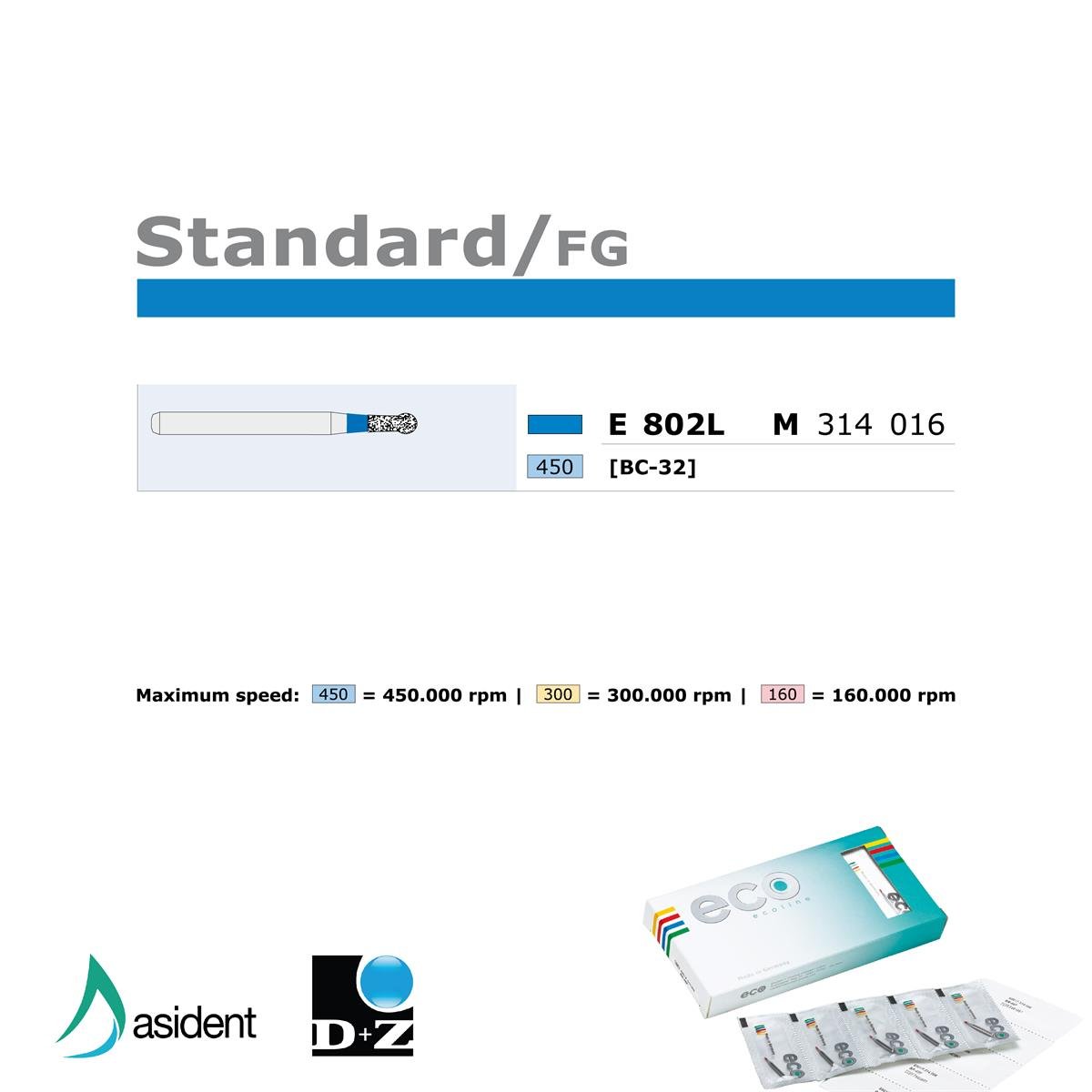 ASİDENTD+Z ECOLİNEE802LM.314.016 E802L