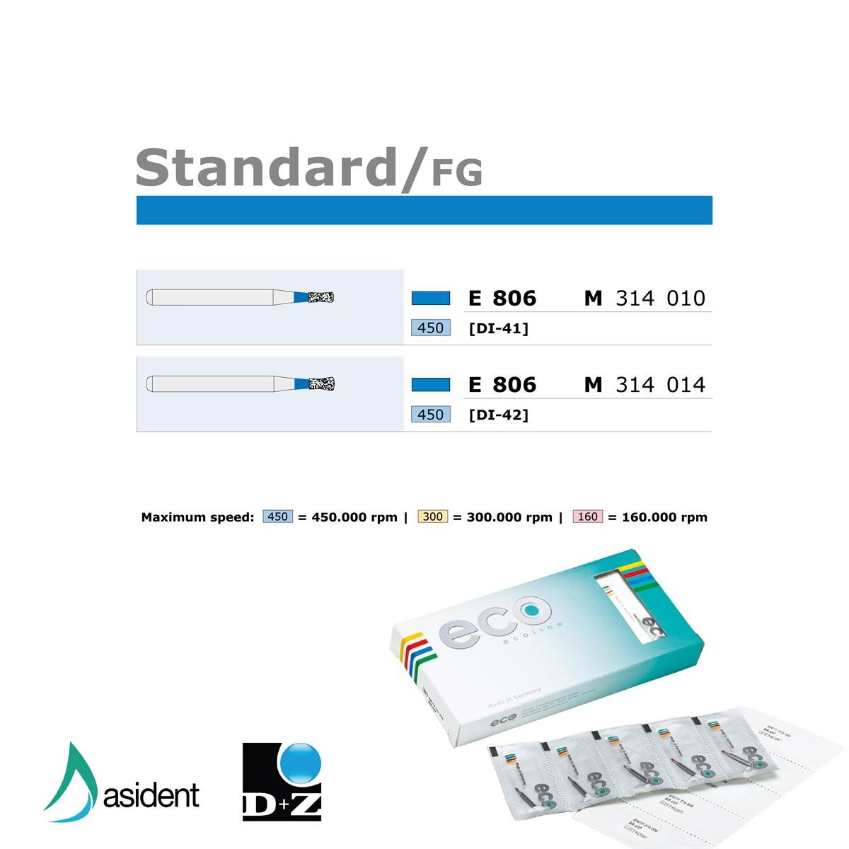 ASİDENTD+Z ECOLİNEE806M.314.010 E806