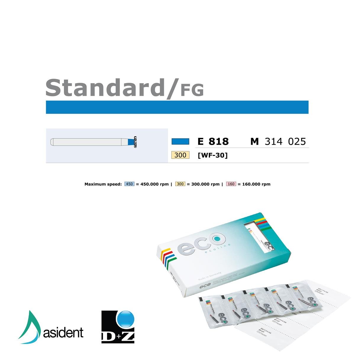 ASİDENTD+Z ECOLİNEE818M.314.025 E818