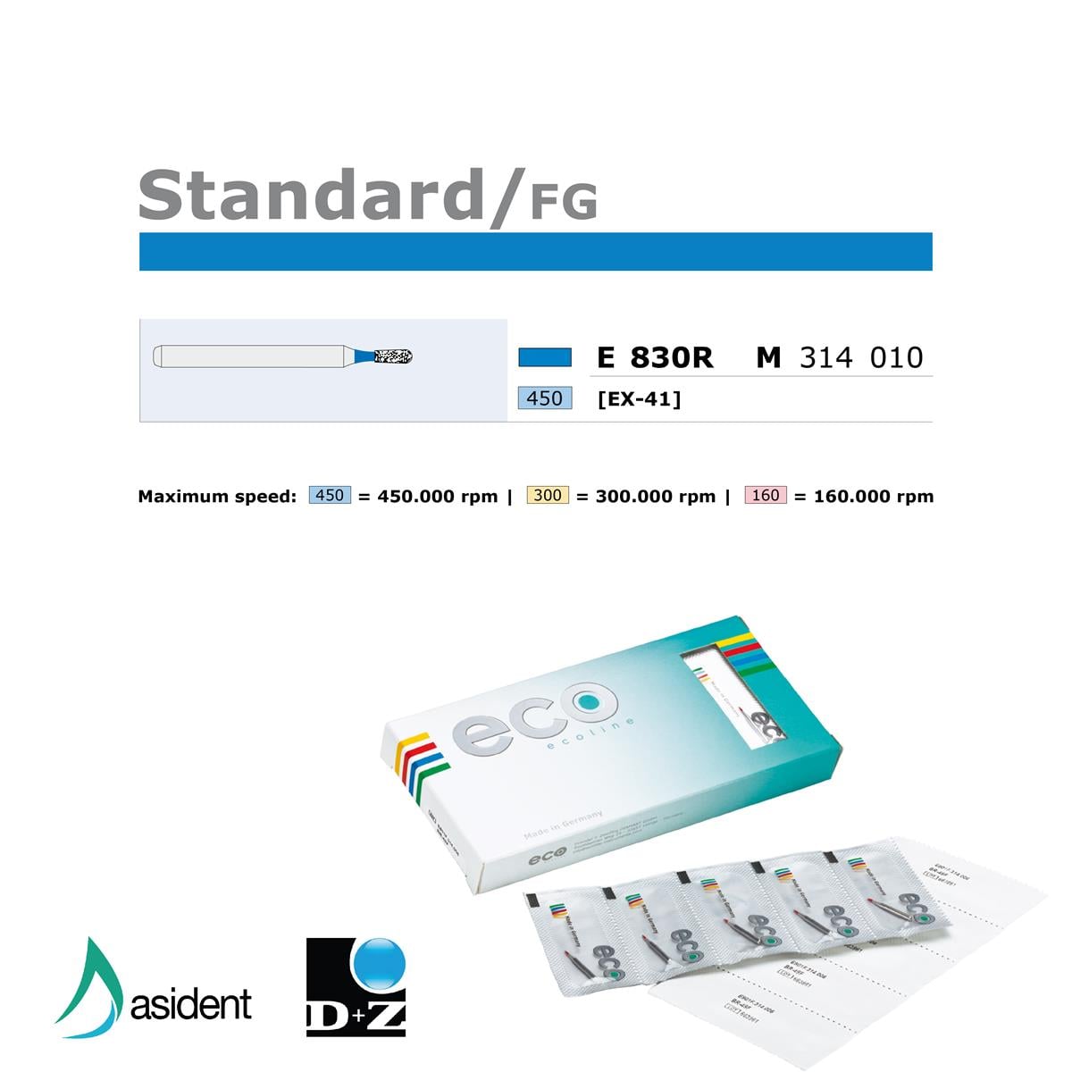 ASİDENTD+Z ECOLİNEE830RM.314.010 E830