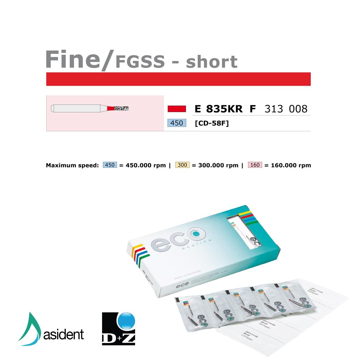 ASİDENTD+Z ECOLİNEE835KRF.313.008 E835KR