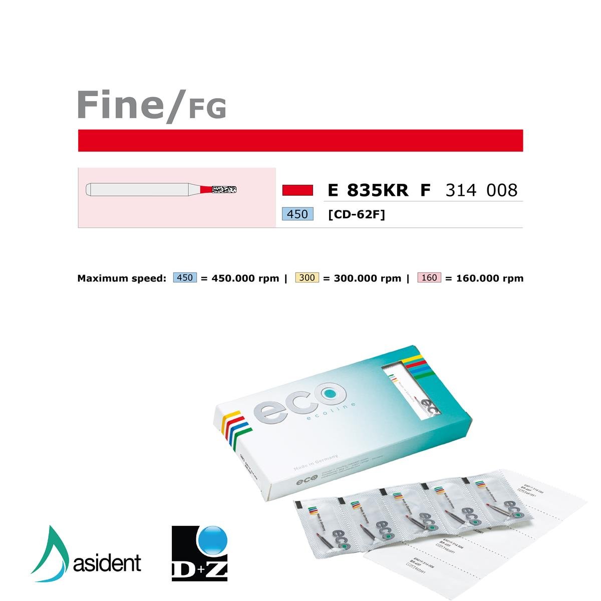 ASİDENTD+Z ECOLİNEE835KRF.314.008 E835KR