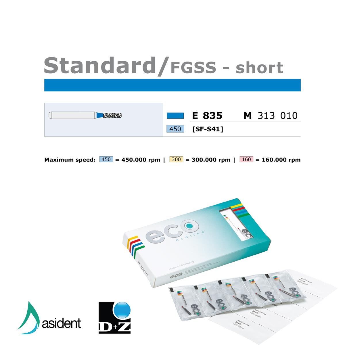 ASİDENTD+Z ECOLİNEE835M.313.010  E835