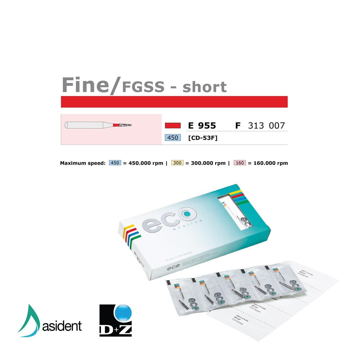 ASİDENTD+Z ECOLİNEE955F.313.007 E955
