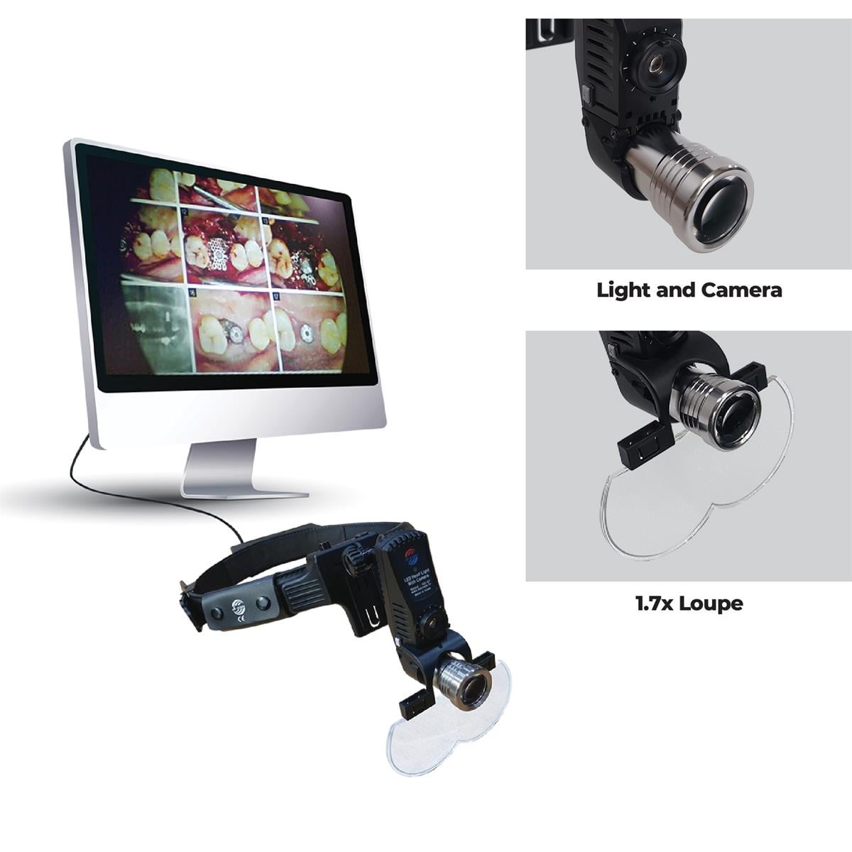 ASİDENTK-SCOPEKS-07K SCOPE (KS-07) HEAD LIGH WITH CAMERA KAMERALI KAFA LAMBASI