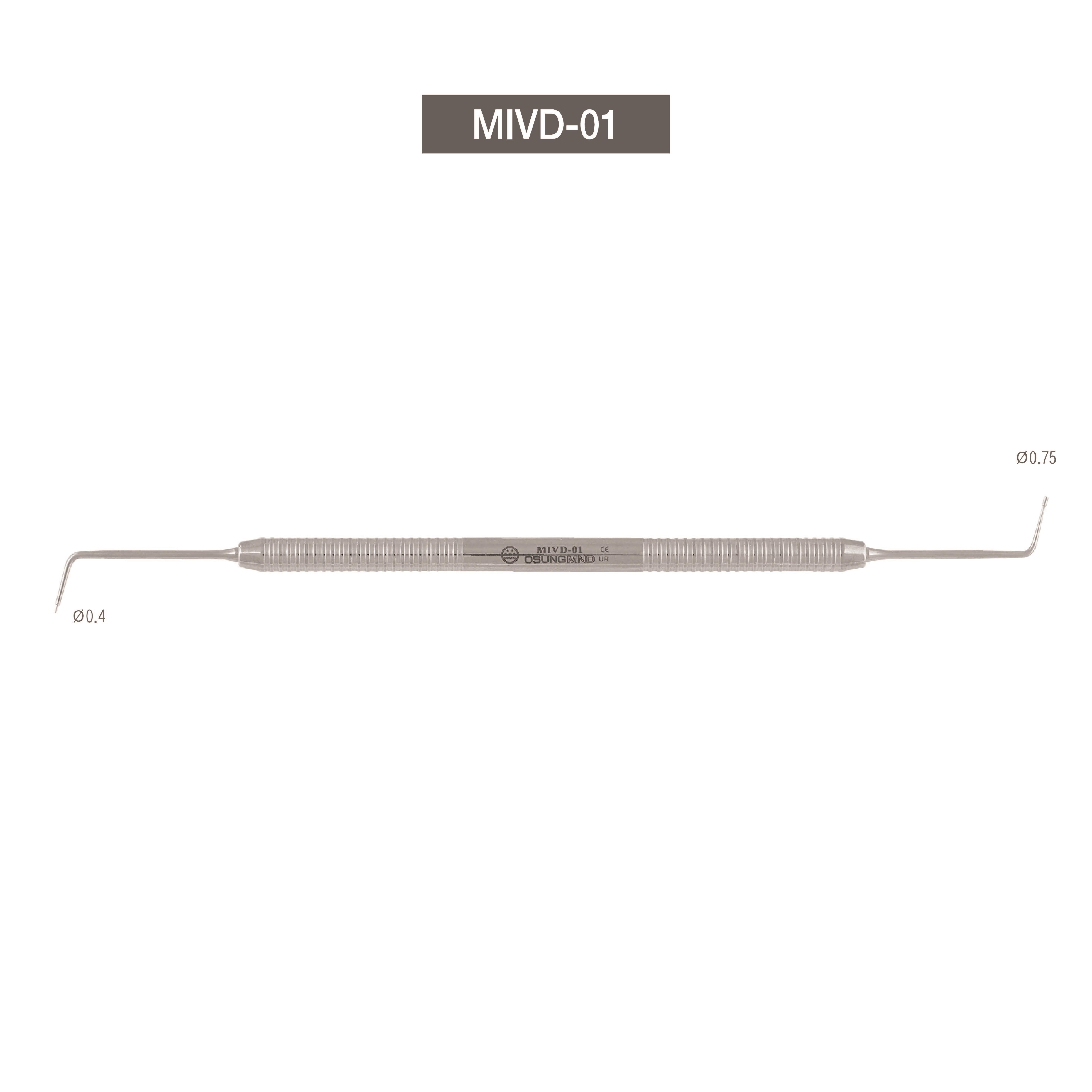 ASİDENTOSUNGMIVD-01MIVD-01 KAVİTE VE BOY ÖLÇME EL ALETİ 0,4MM*1,5MM-0,75MM*1,5 MM