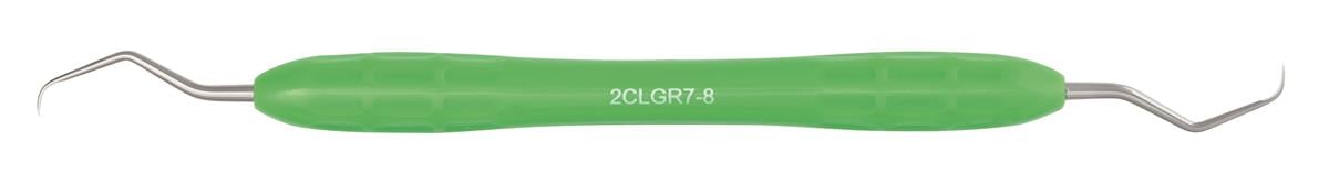 ASİDENTOSUNG(2CLGR7-8)(2CLGR7-8) Gracey Curette Standard SİLİKON SAPLI
