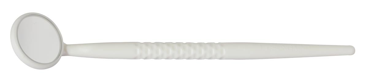 ASİDENTOSUNG(DMAPB)(DMAPB) Plastic Mouth Mirror,SİLİKON SAPLI AYNA BAŞI (ADET) BEYAZ OTOKLAVLANABİLİR