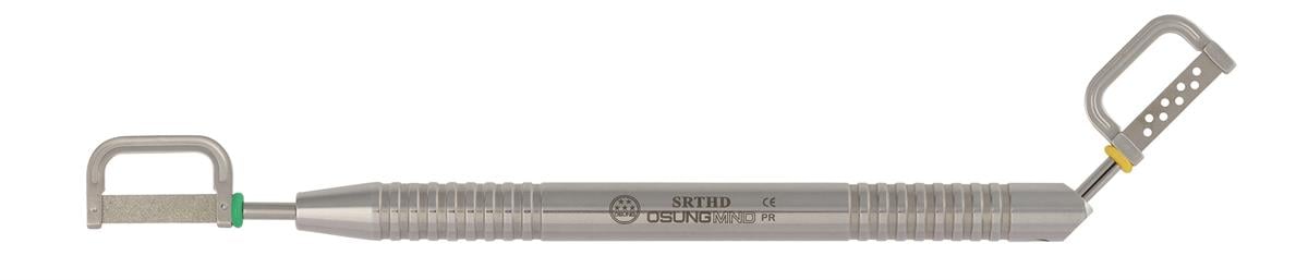 ASİDENTOSUNG(SRTHD)(SRTHD) Strip Holder ORTODONTİK ŞERİT ELMAS TESTERE İÇİN EL ALETİ ÇİFT TARAFLI