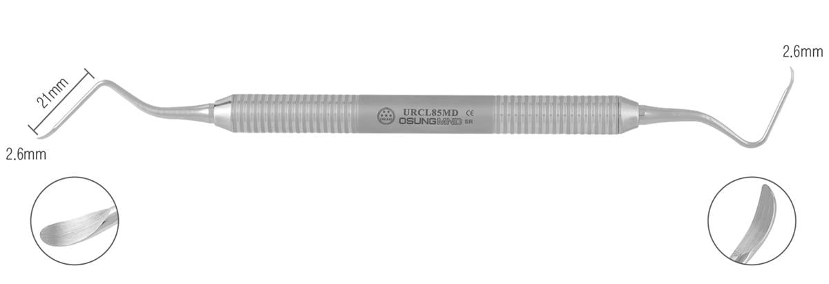 ASİDENTOSUNG(URCL85MD)(URCL85MD) Surgical Curette (Mesial-Distal) CERRAHİ KÜRET