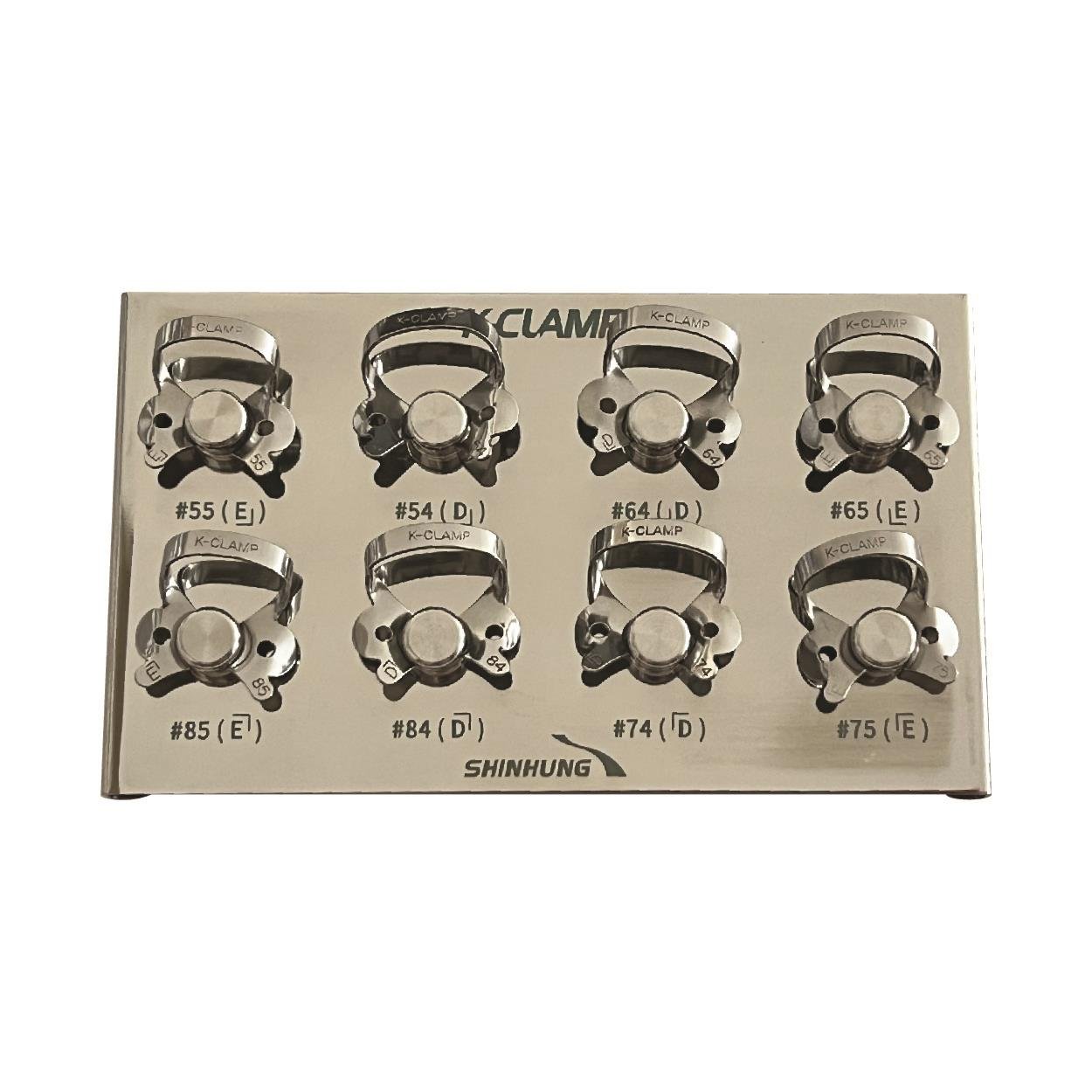 ASİDENTK-CLAMPPEDOKIT1SHINHUNG K-CLAMP PEDO ÇOCUK KIT 8 ADET (#55-#54-#64-#65-#85-#84-#74-#75)