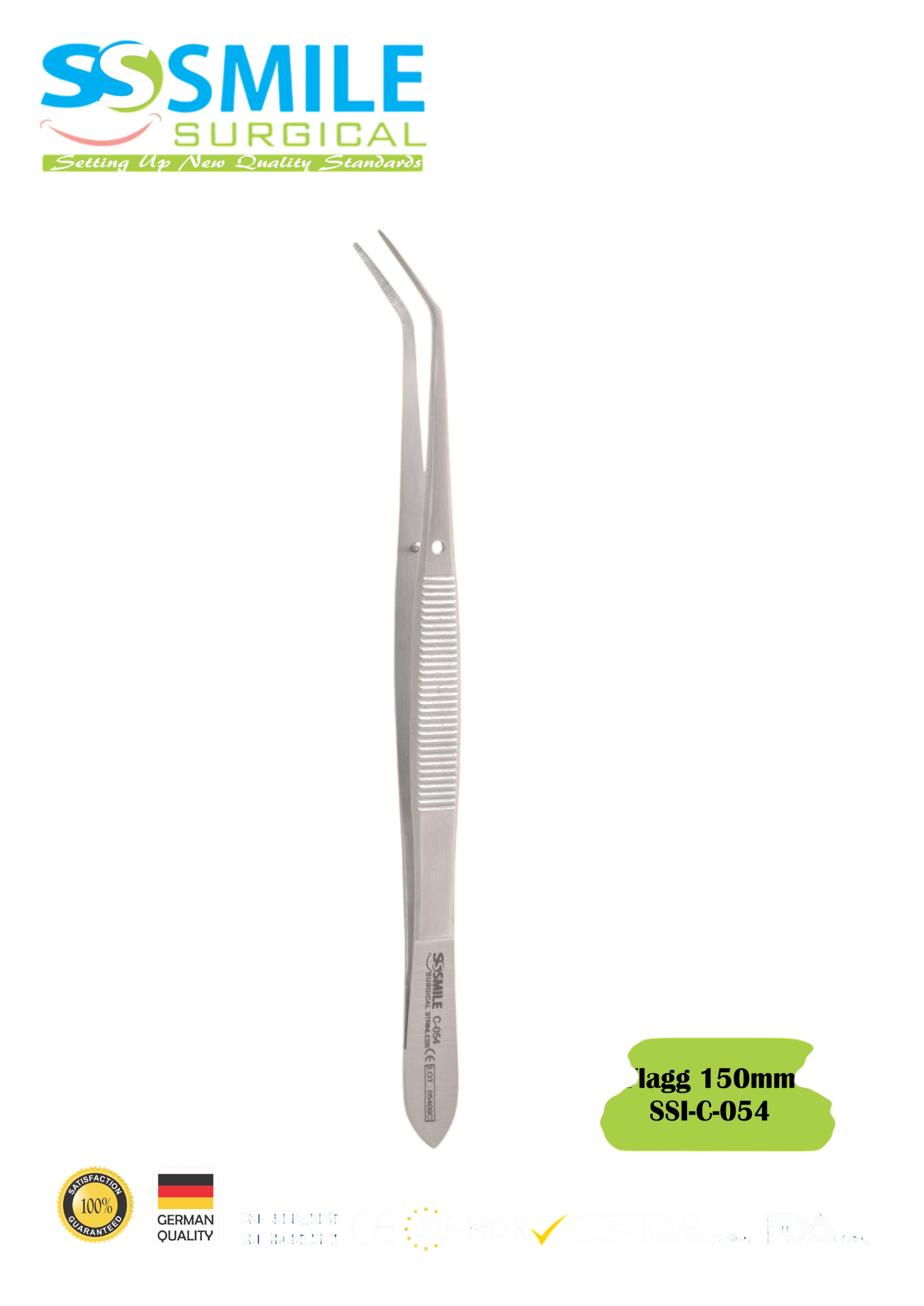ASİDENTSMILE SURGICALSSI-C-054SMILE SURGICAL SSI-C-054 FLAGG (PRESEL) 150MM