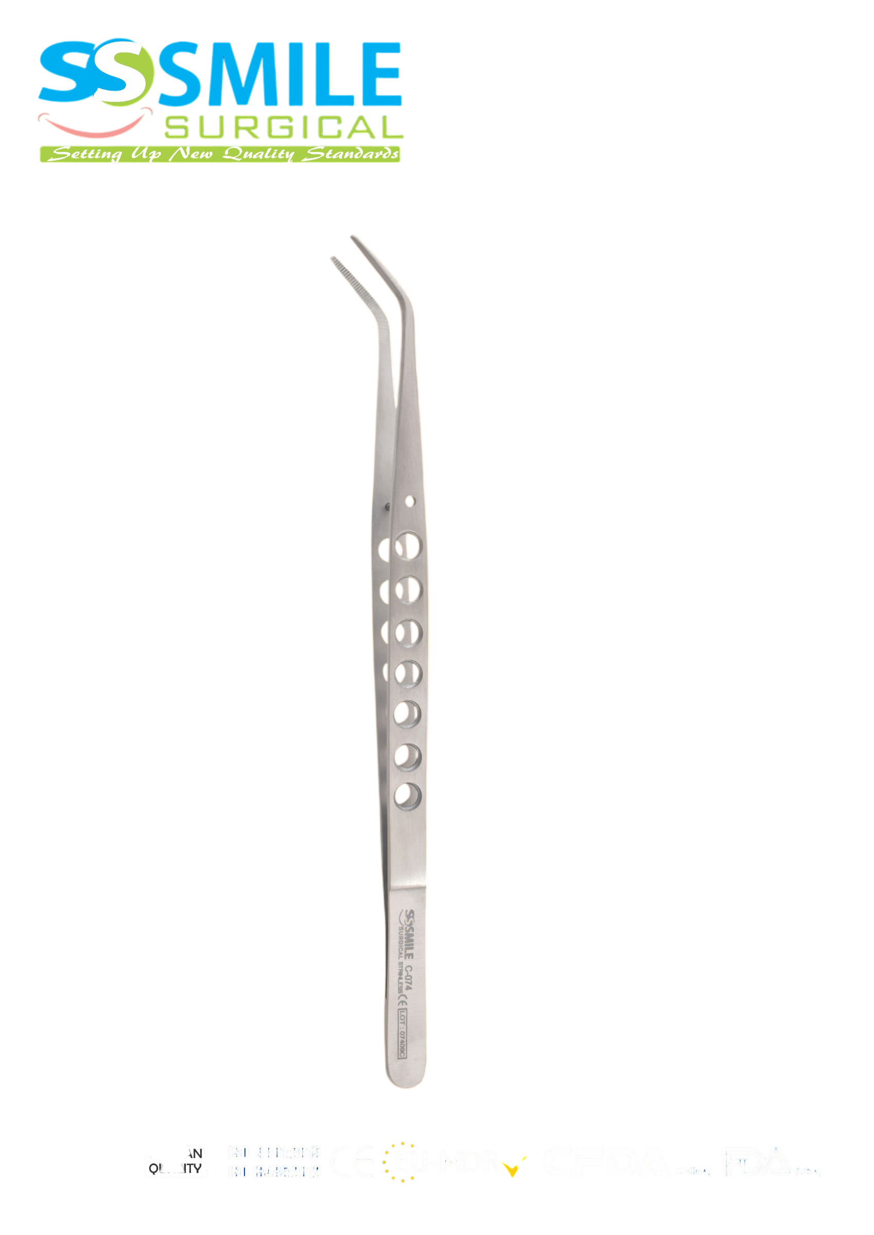 ASİDENTSMILE SURGICALSSI-C-074SMILE SURGICAL SSI-C-074 LONDON COLLEGE (PRESEL)150MM
