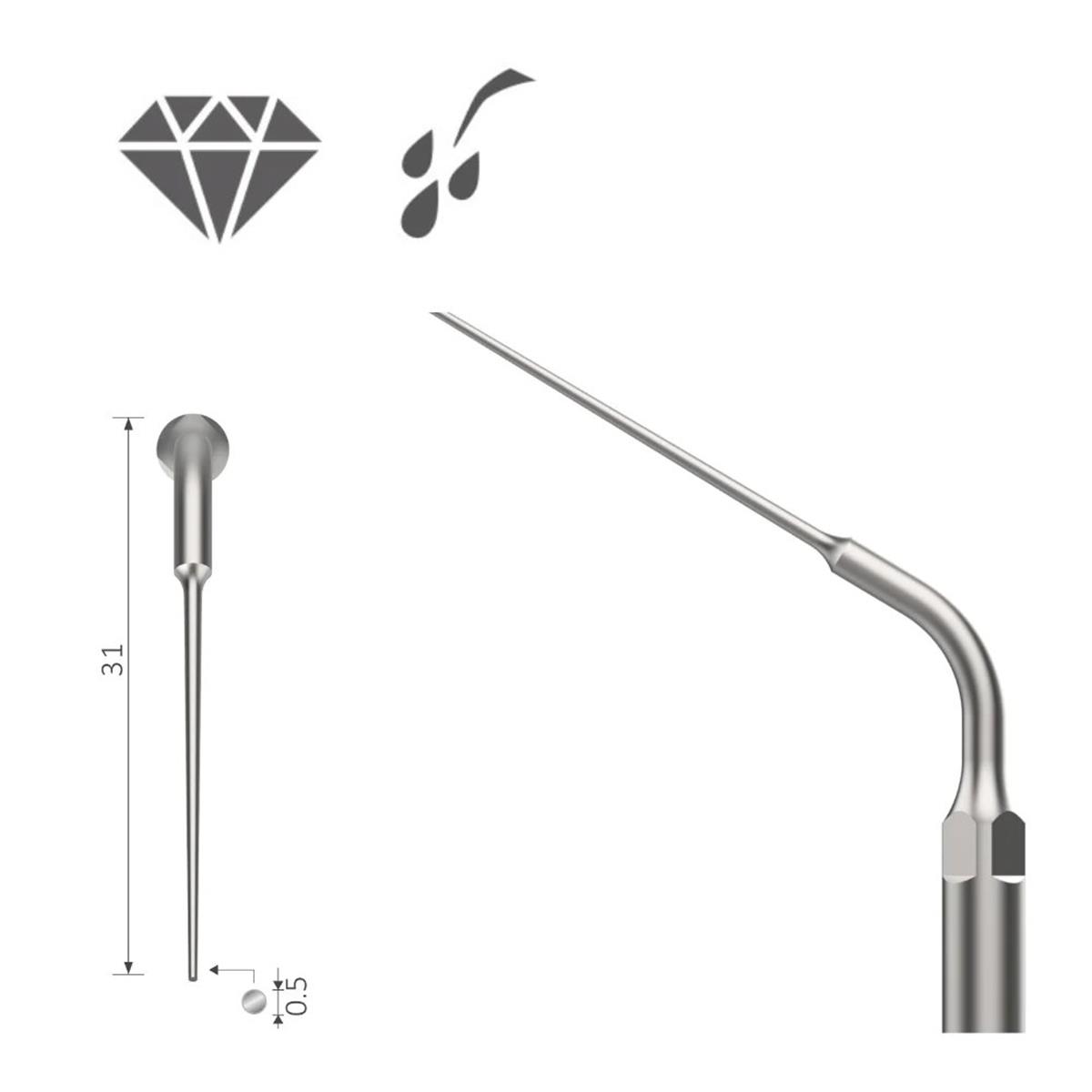 ASİDENTXPEDENTED4DXPEDENT KAVİTRON UCU ENDO İÇİN SATELEC, KAVO UYUMLU ED4D