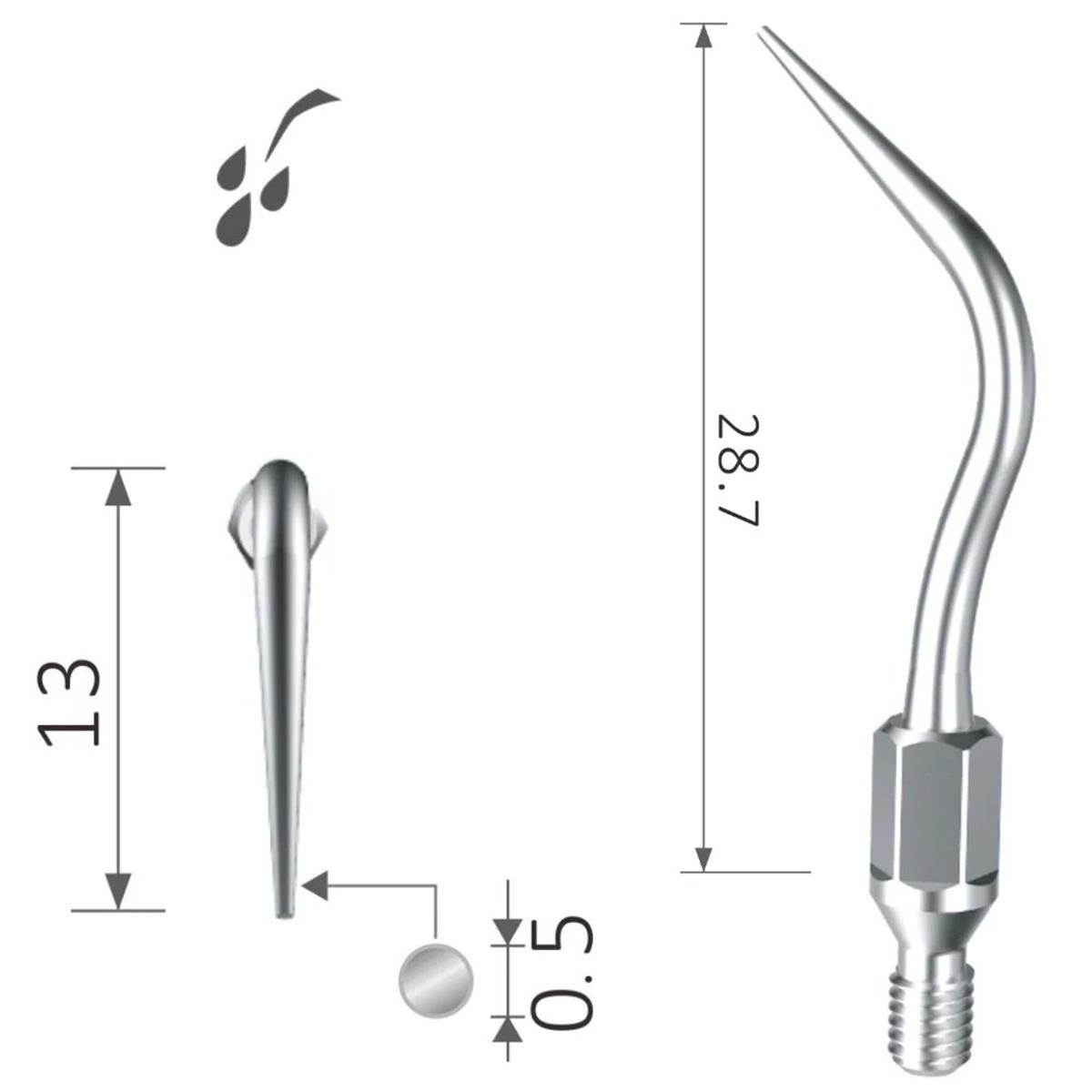 ASİDENTXPEDENTGK5XPEDENT KAVİTRON UCU SUPRAGİNGİVAL KAVO, SONICflex UYUMLU GK5