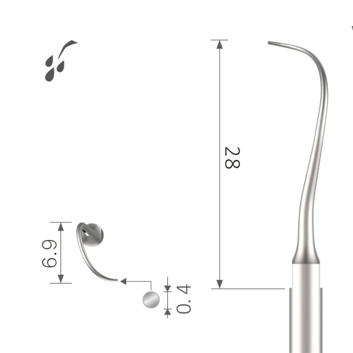 ASİDENTXPEDENTSTK2RXPEDENT KAVİTRON UCU SUPRAGİNGİVAL SATELEC, KAVO UYUMLU STK2R
