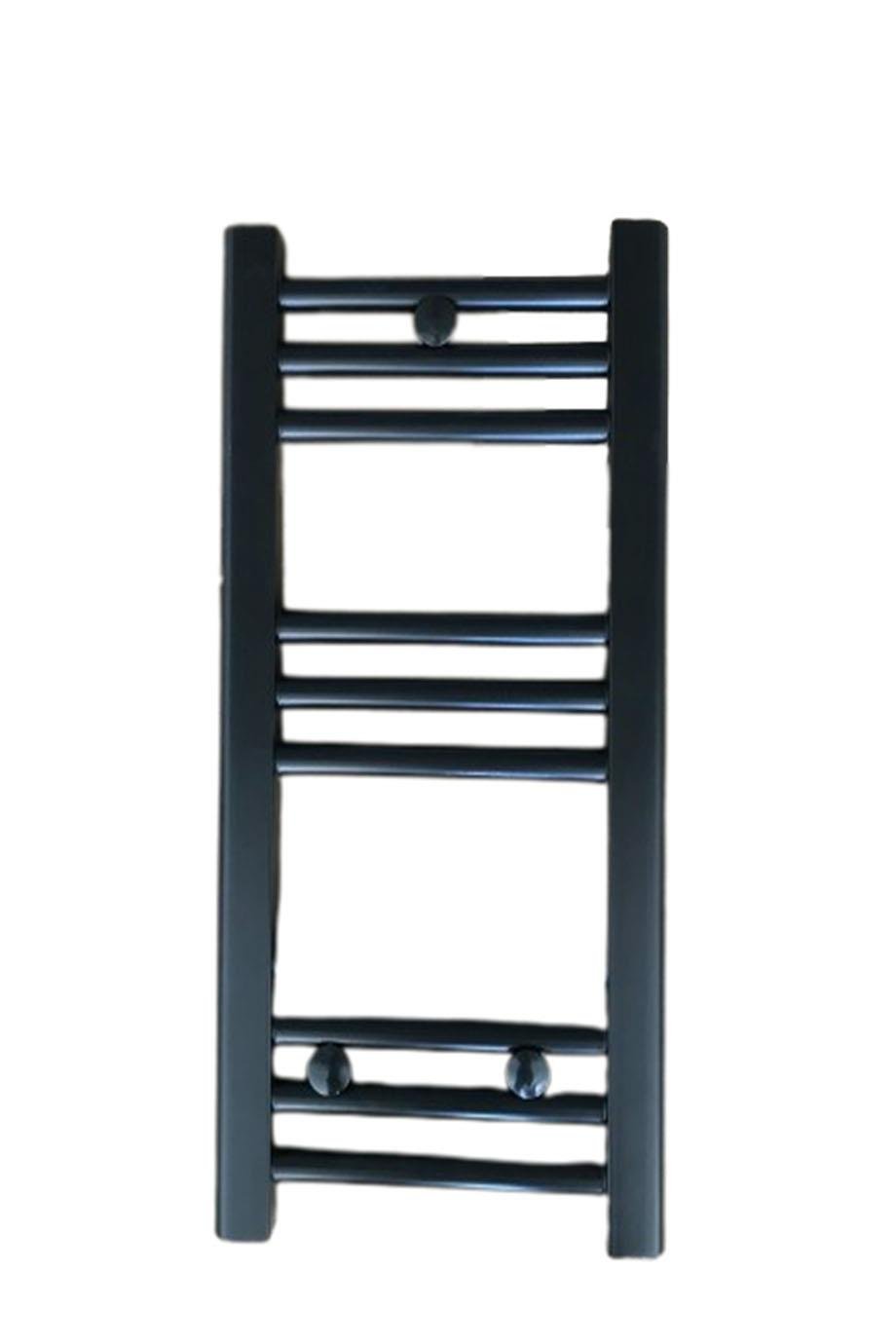 400x700 Black Towel Radiator