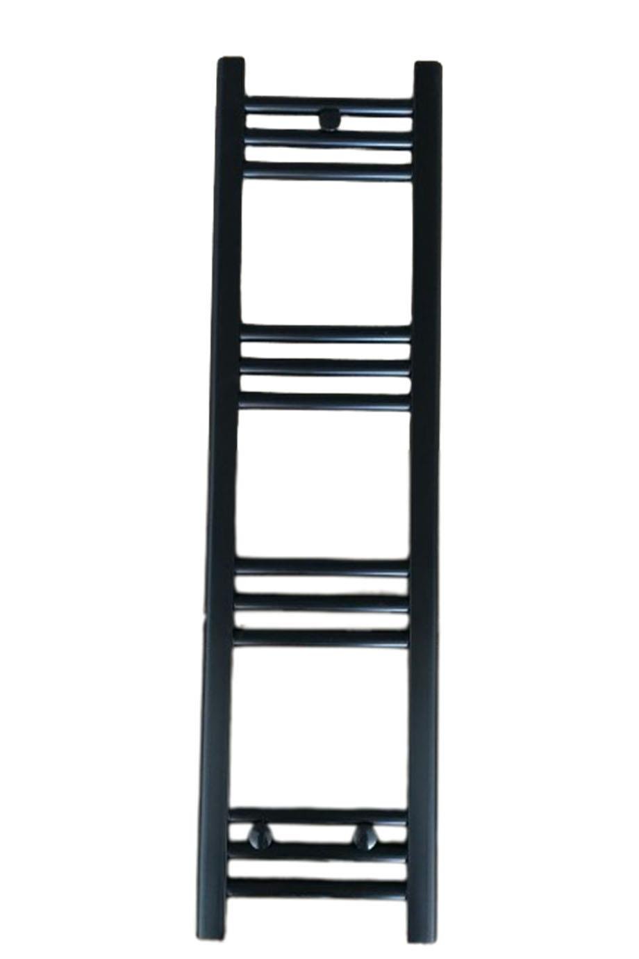 400x900 Black Towel Radiator