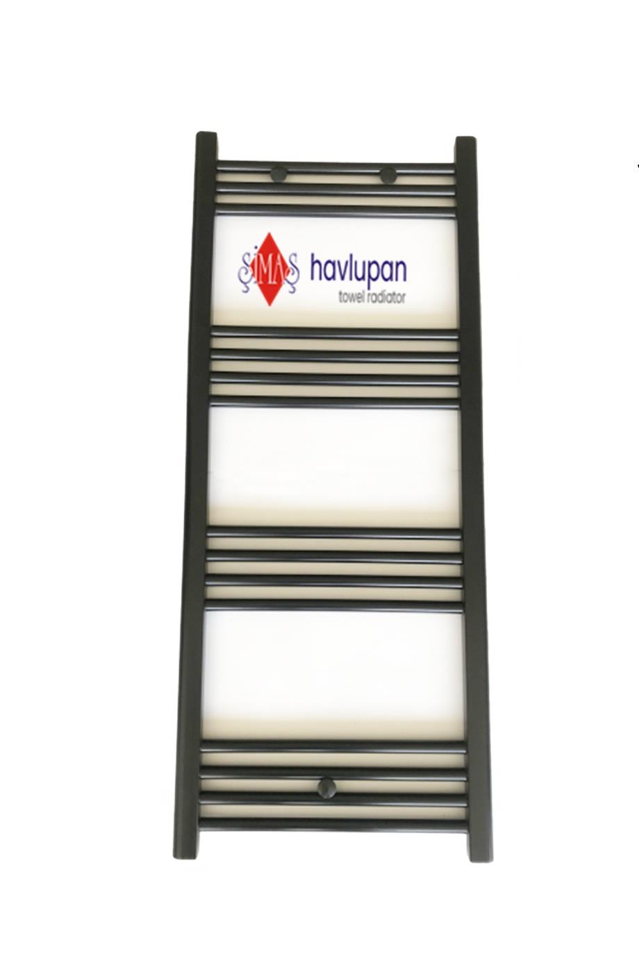 500x1200 Anthracite Towel Radiator