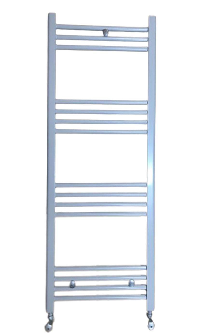 500x1200 Gray 14 Pipe Towel Radiator + 2 Pieces Gray Valve