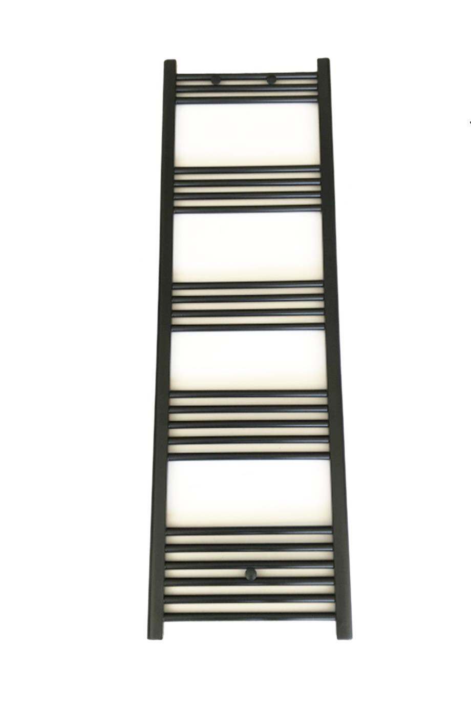 500x1600  Black Towel Radiator