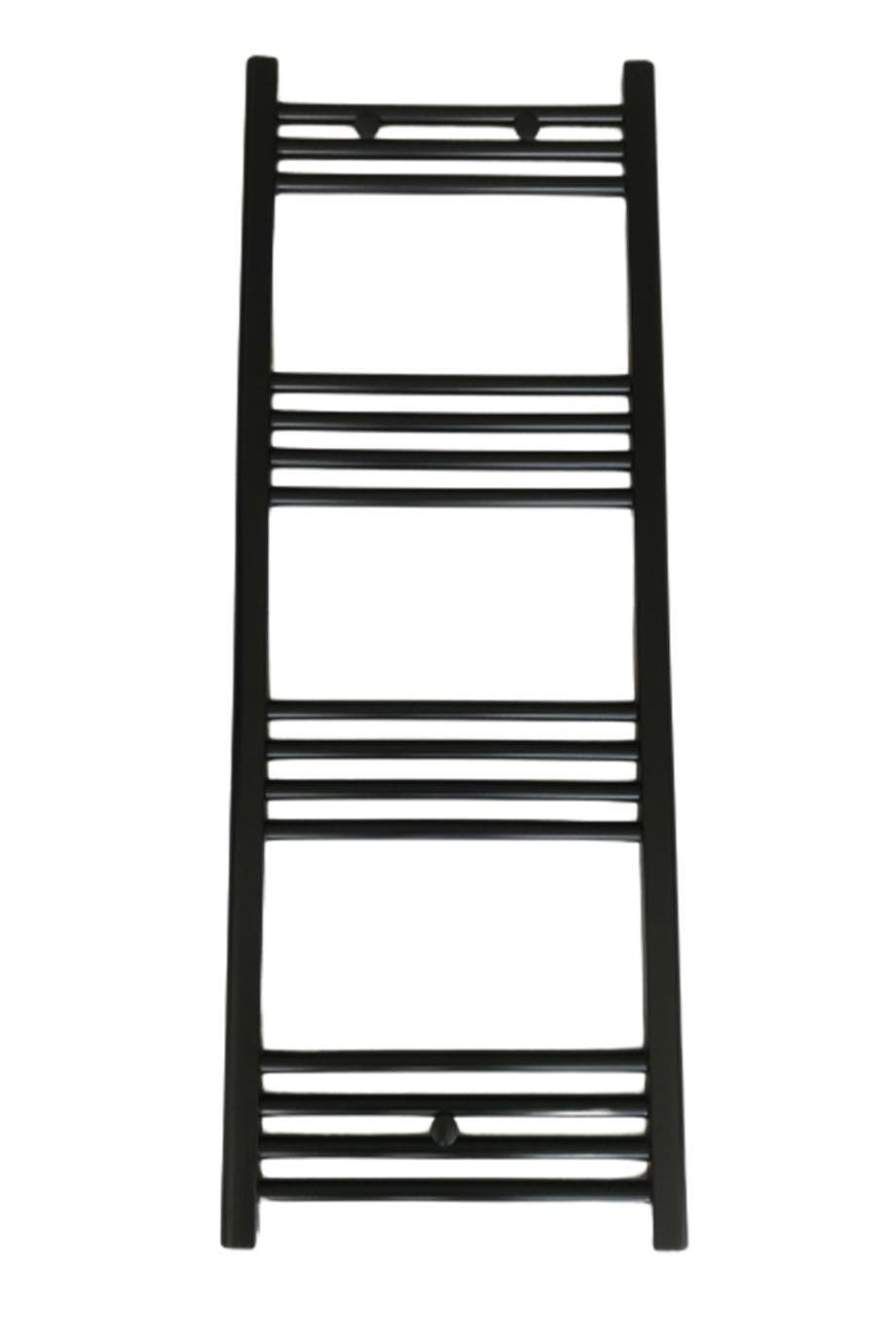 600x1200 Black Towel Radiator