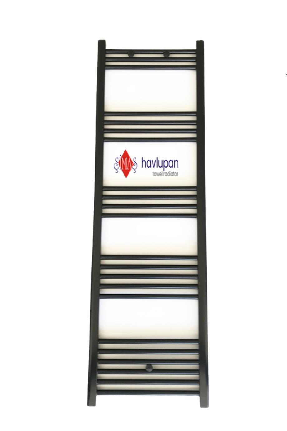 600x1800 Anthracite Towel Radiator