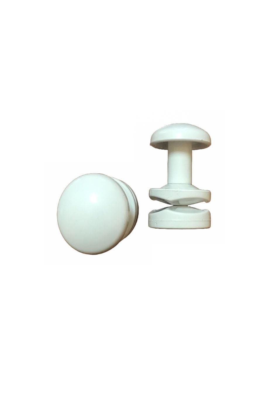 Towel Radiator Robe Holder 2 Piece White