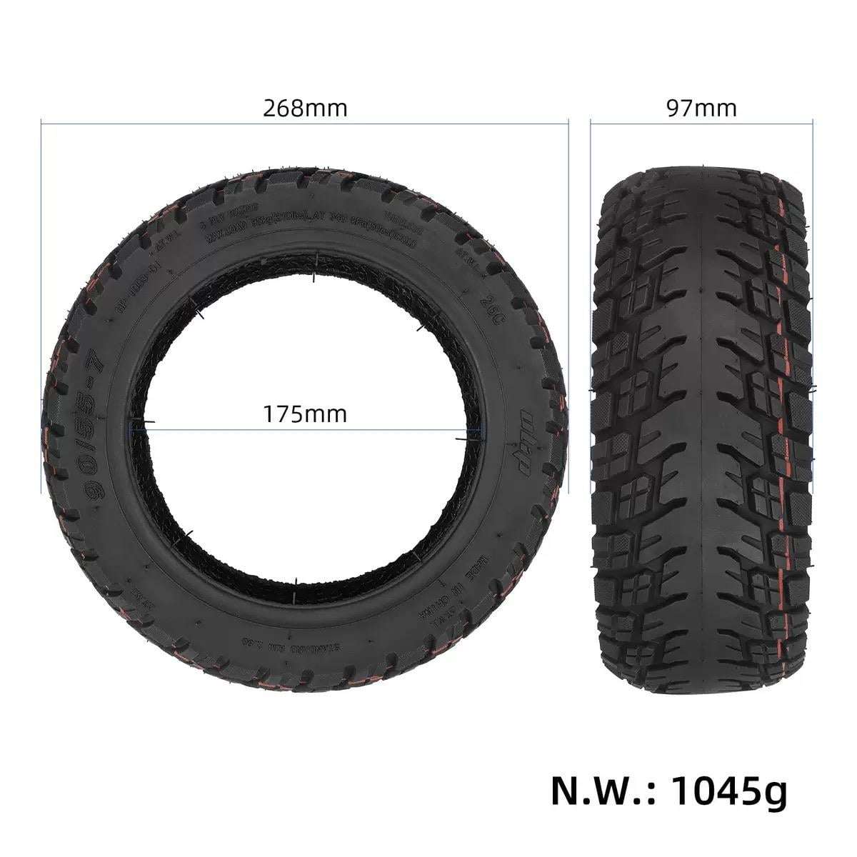 90/55-7 tubless  offroad lastik