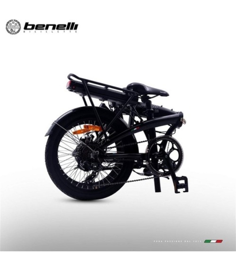 Benelli Zero N2.0 Disc Katlanır Elektrikli Bisiklet- Siyah