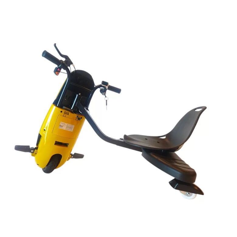 Citymate Drift Car Elektrikli Kaykay Hoverboard Grafity Desenli Kasa Sarı