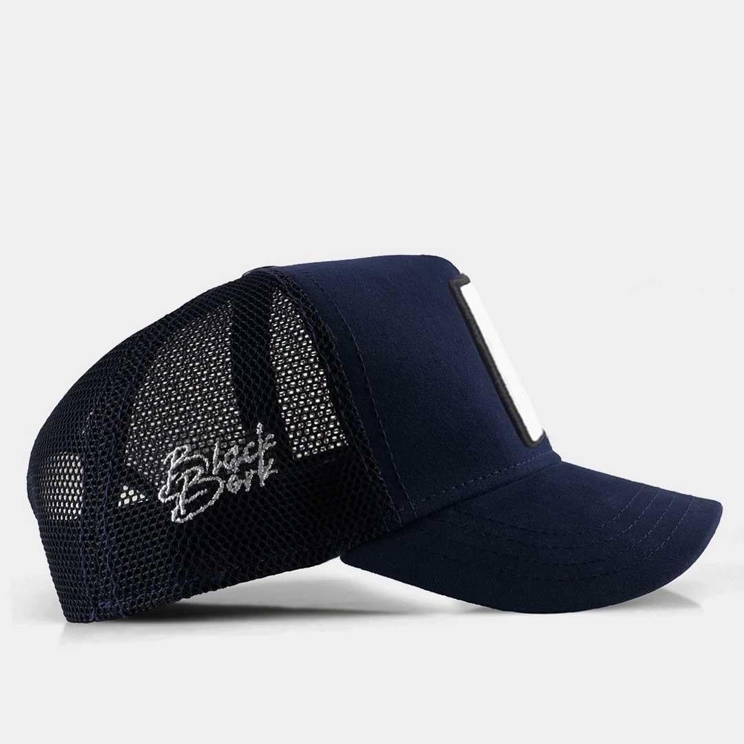 Dualtron Racing Koyu Mavi Trucker Şapka + Bench
