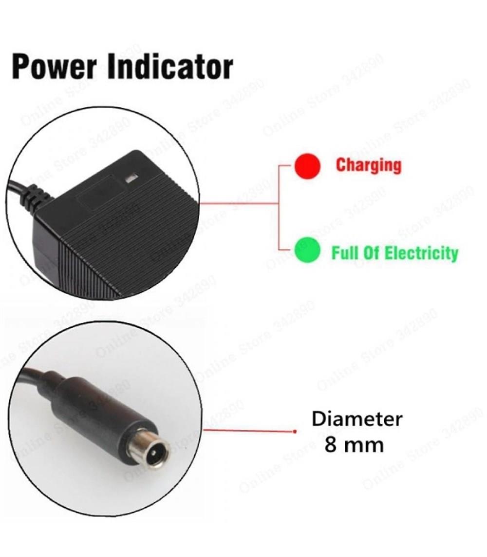 Elektrikli Scooter Şarj Adaptörü 42 Volt 2 Amper