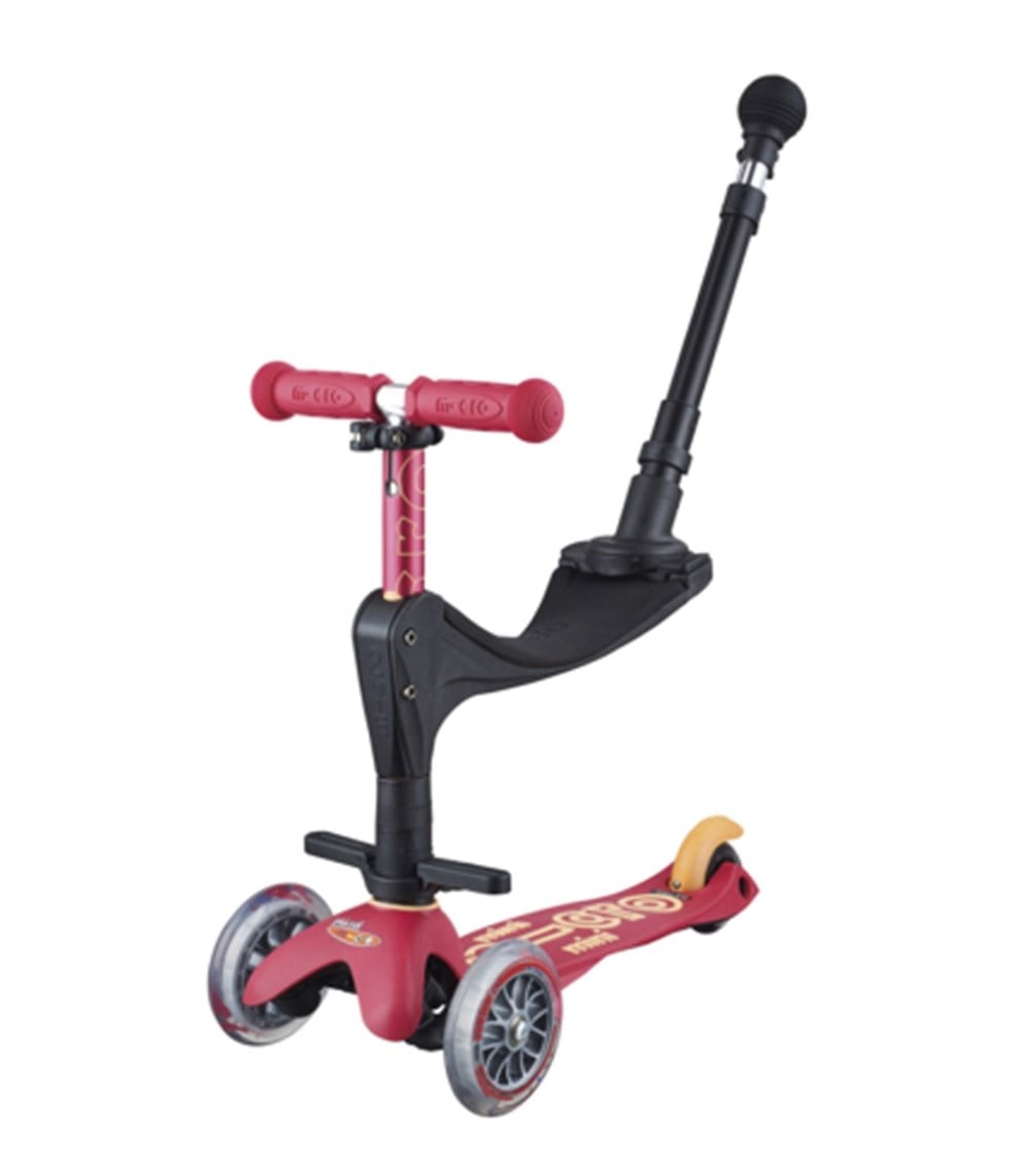 Mini Micro 3 in 1 Deluxe Plus - Ruby Red