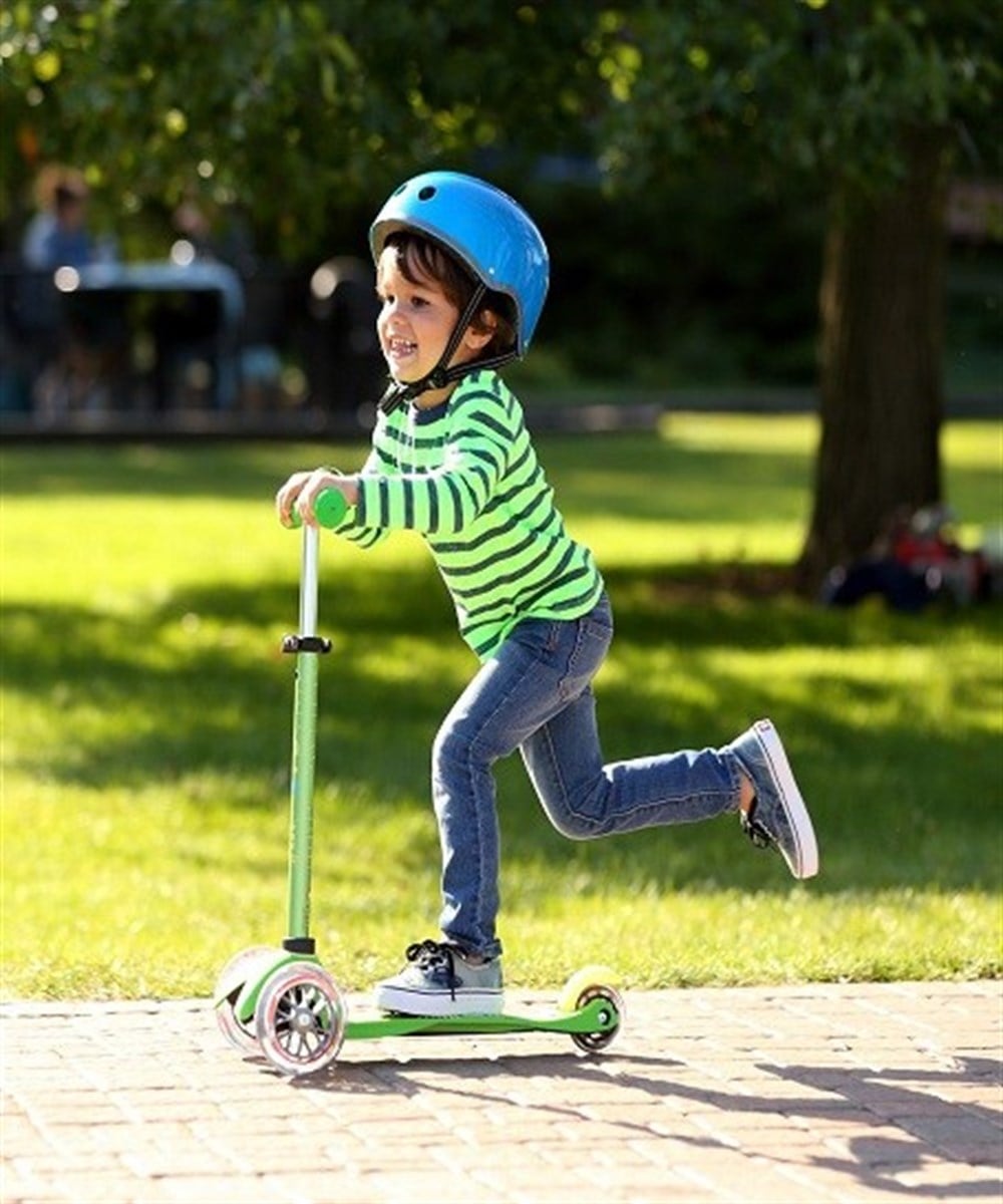 Mini Micro Deluxe Green Çocuk Scooter