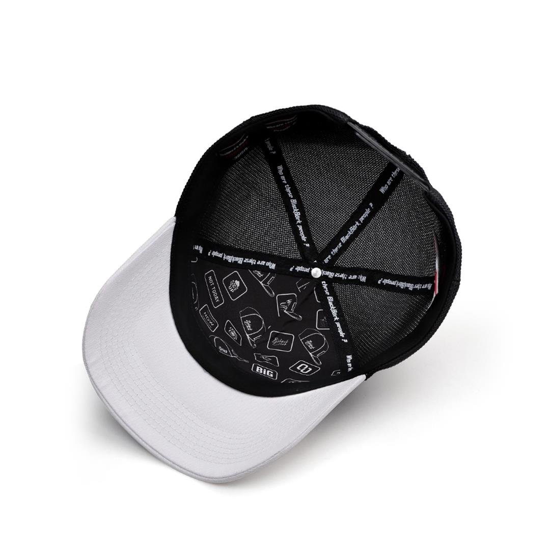 Minimotors Eagle Beyaz Siperli Siyah Trucker Şapka + Bench