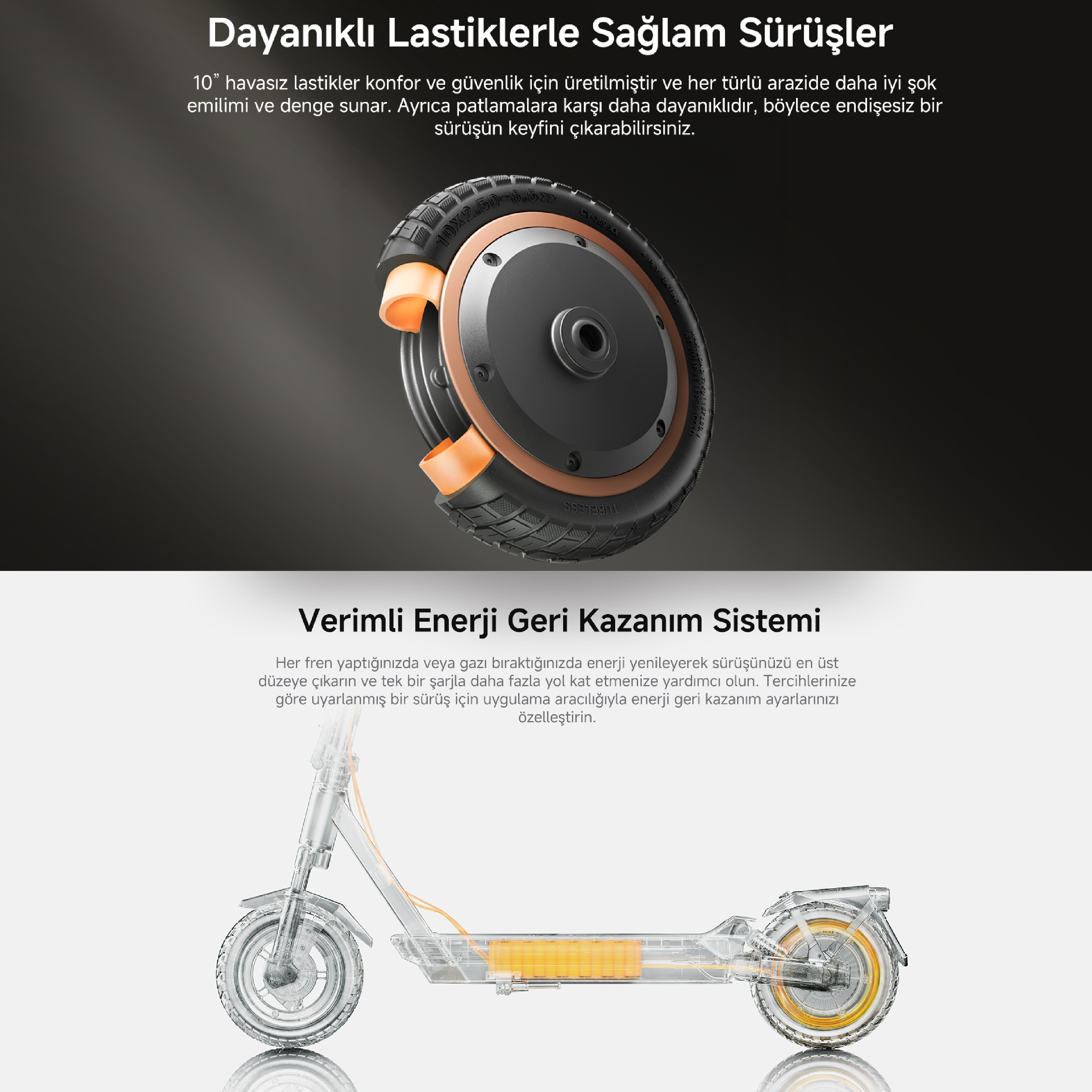Navee GT3 Pro Elektrikli Scooter