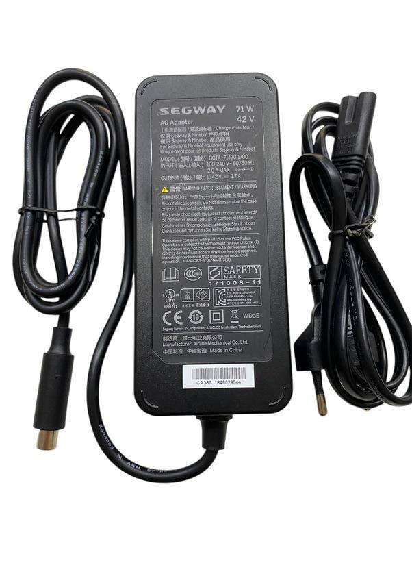 Orjinal Segway Ninebot Şarj Adaptörü (ES2 ES4 E22 G30LP T15 F30 F40 F2 D28 D38)