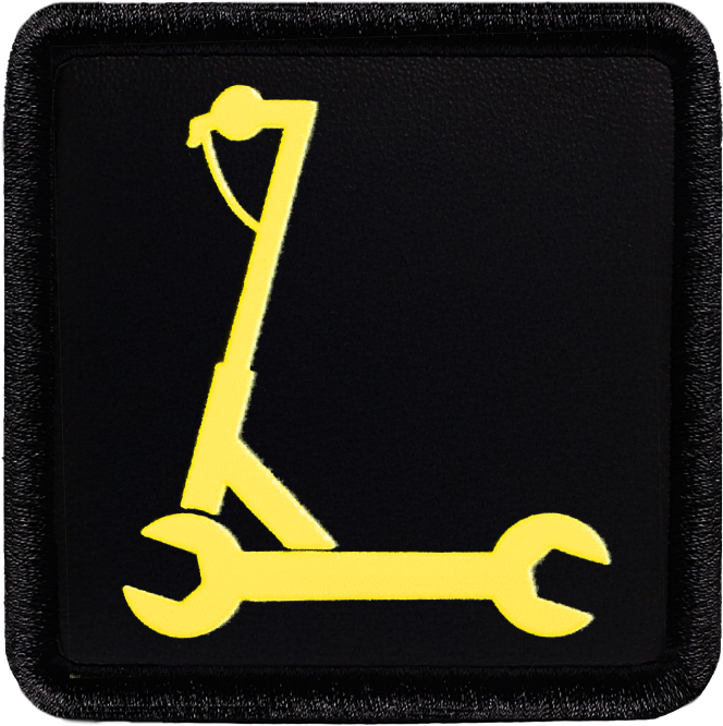 Scooter Servis Siyah Bench (Patch)