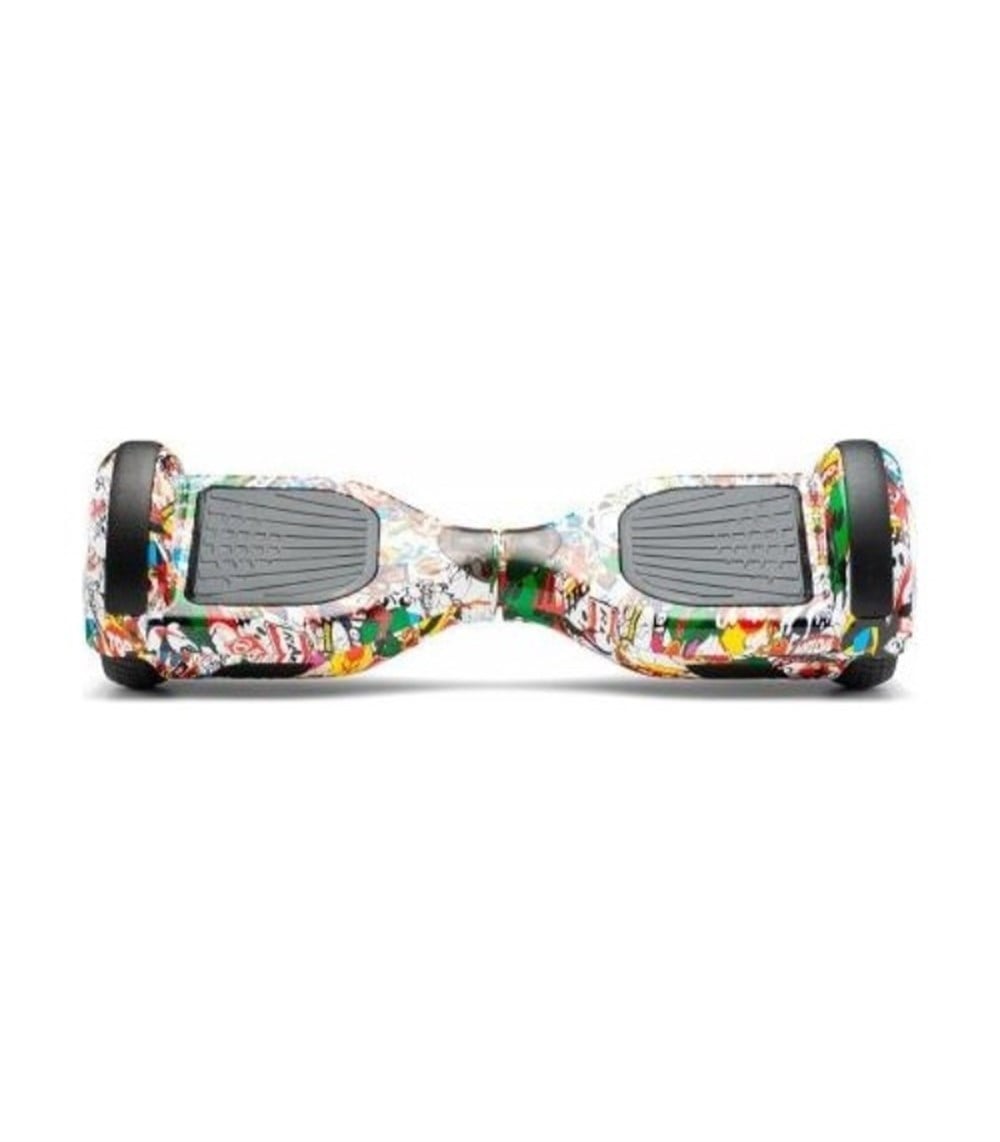 Smart Balance N3S Elektrikli Hoverboard Kaykay Urban - Pembe Grafiti Desenli