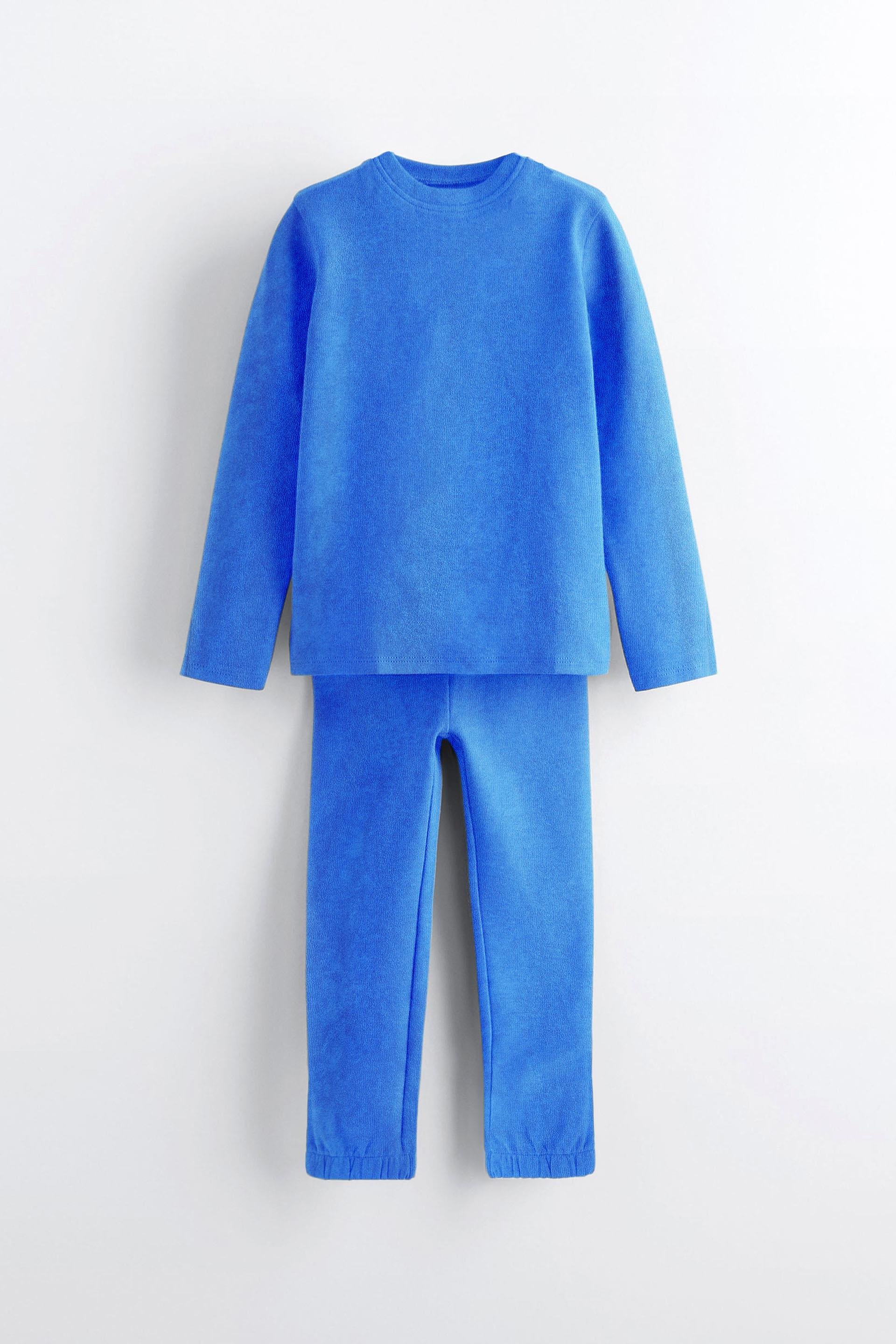 Erkek Çocuk Basic %100 Pamuk Havlu Pijama Takımı