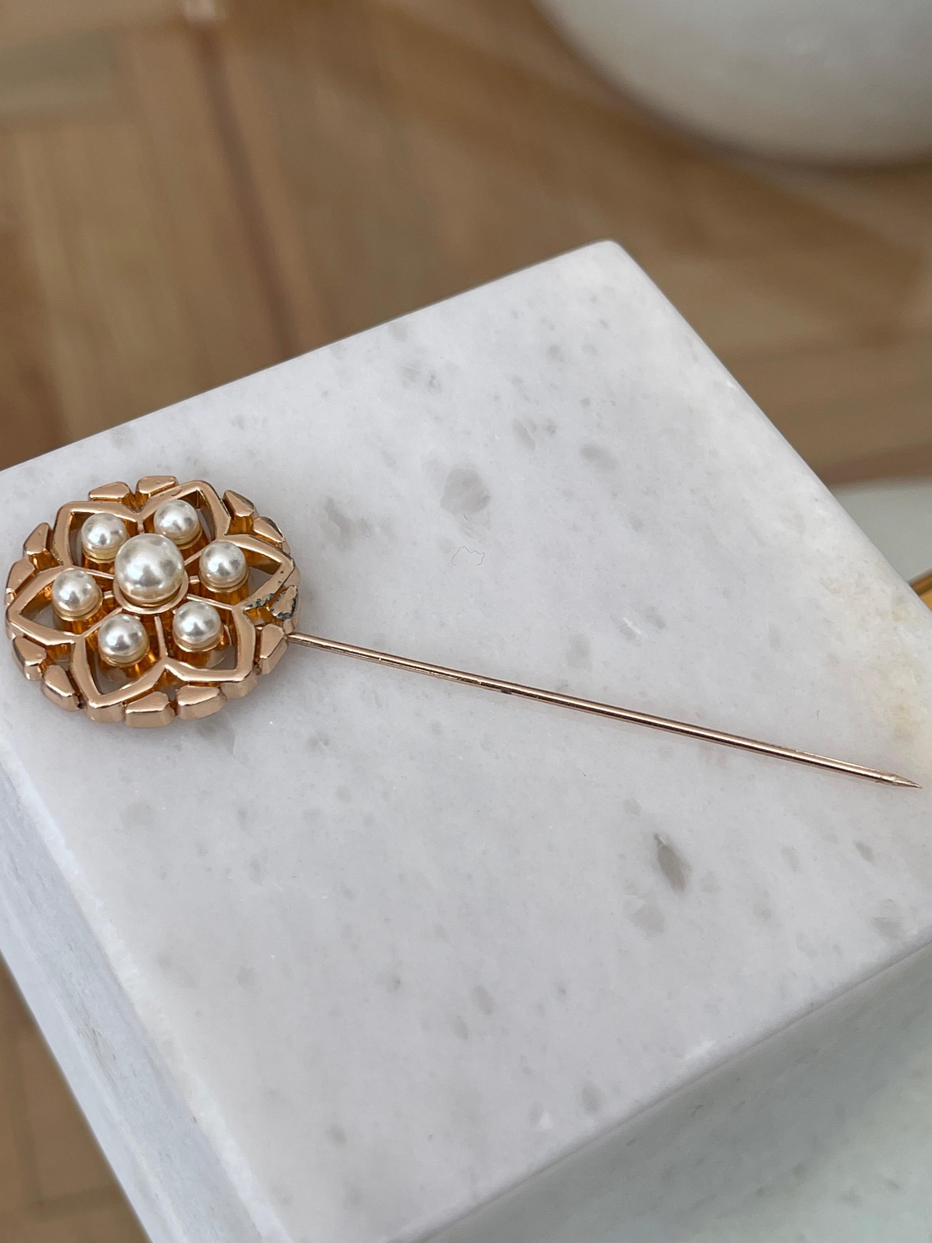 FLOWER YAKA İĞNESİ