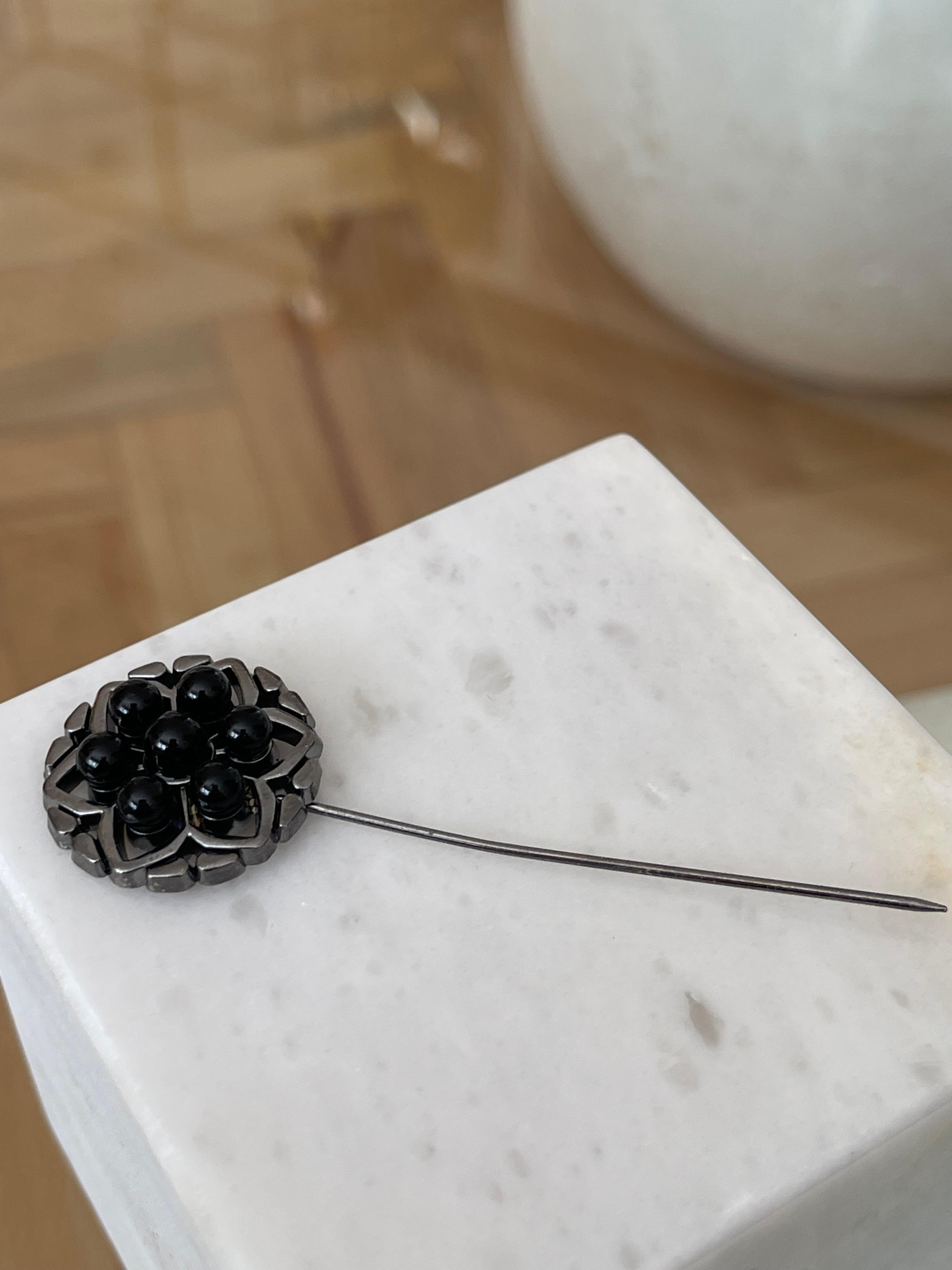 FLOWER YAKA İĞNESİ