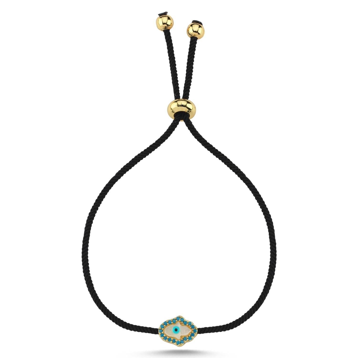 Hamsa (Fatıma Eli) İp Bileklik