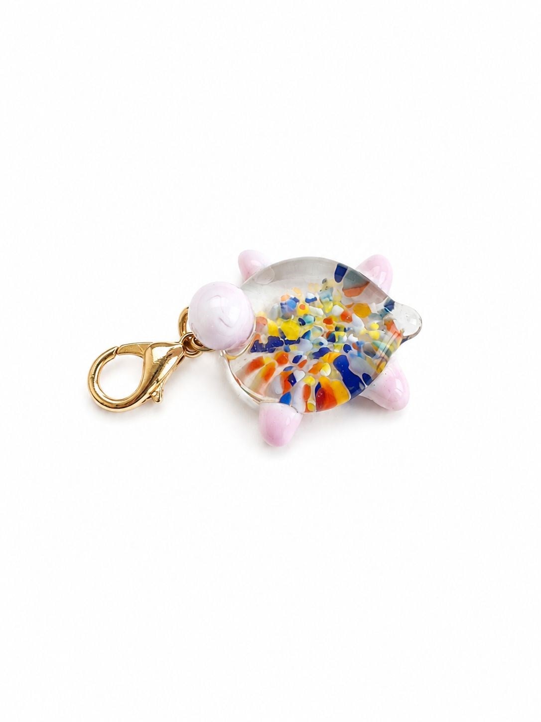 Kaplumbağa Charm - Pembe
