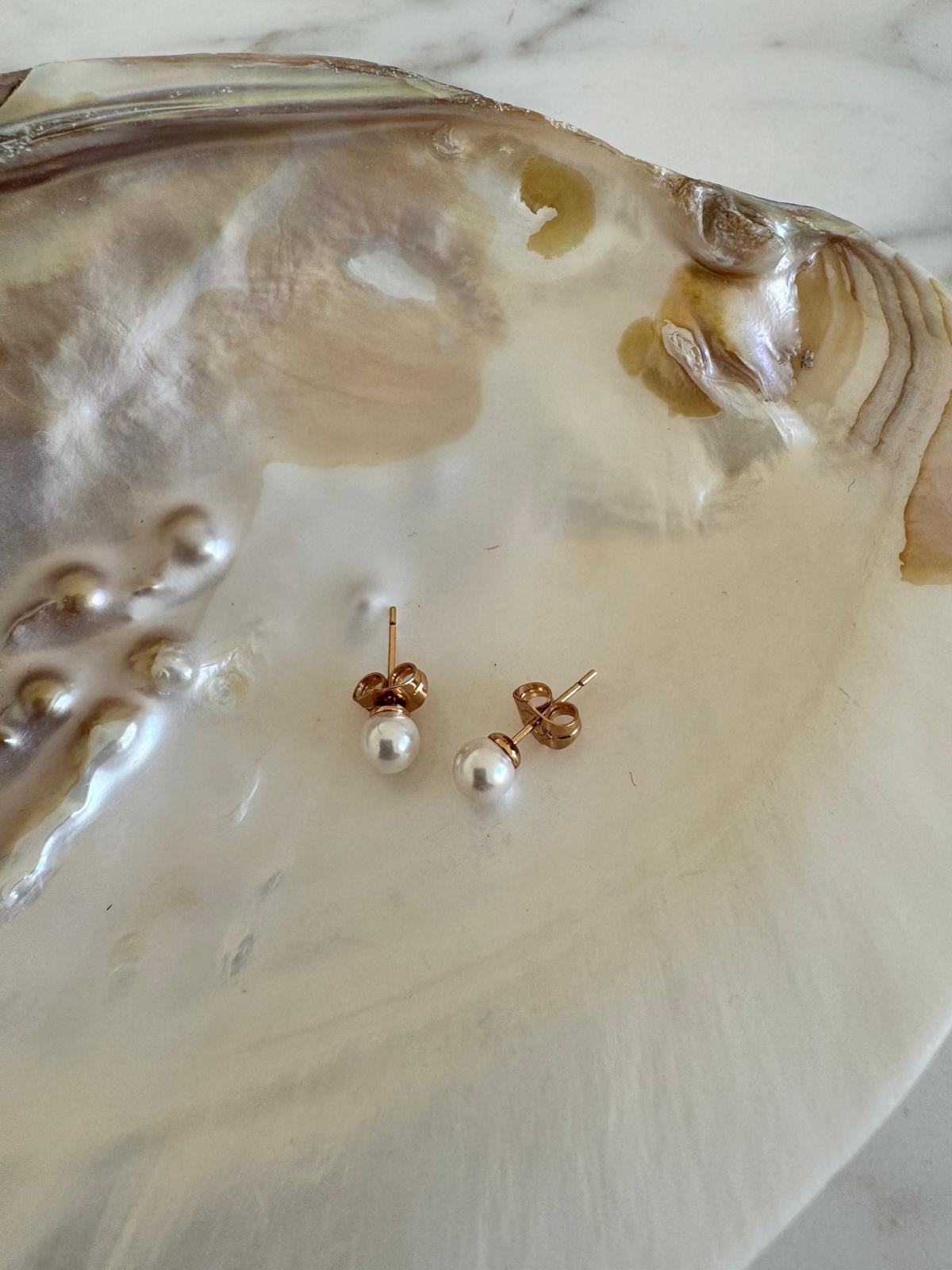 MİNİ İNCİ KÜPE 6 MM