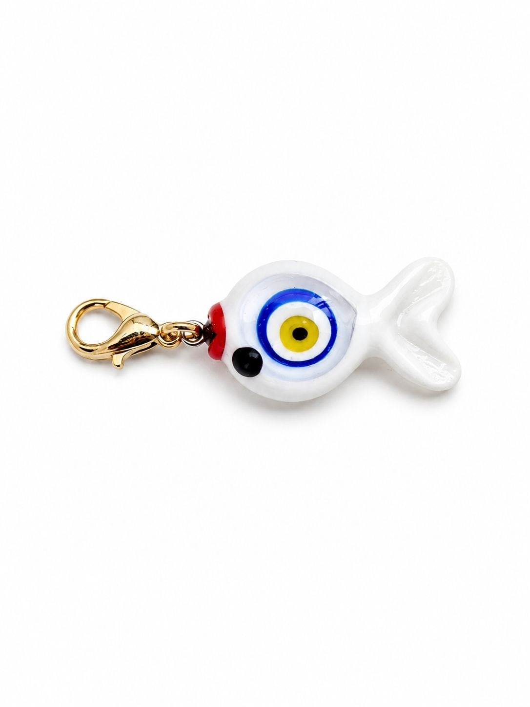 Nazar Balık Charm - Beyaz