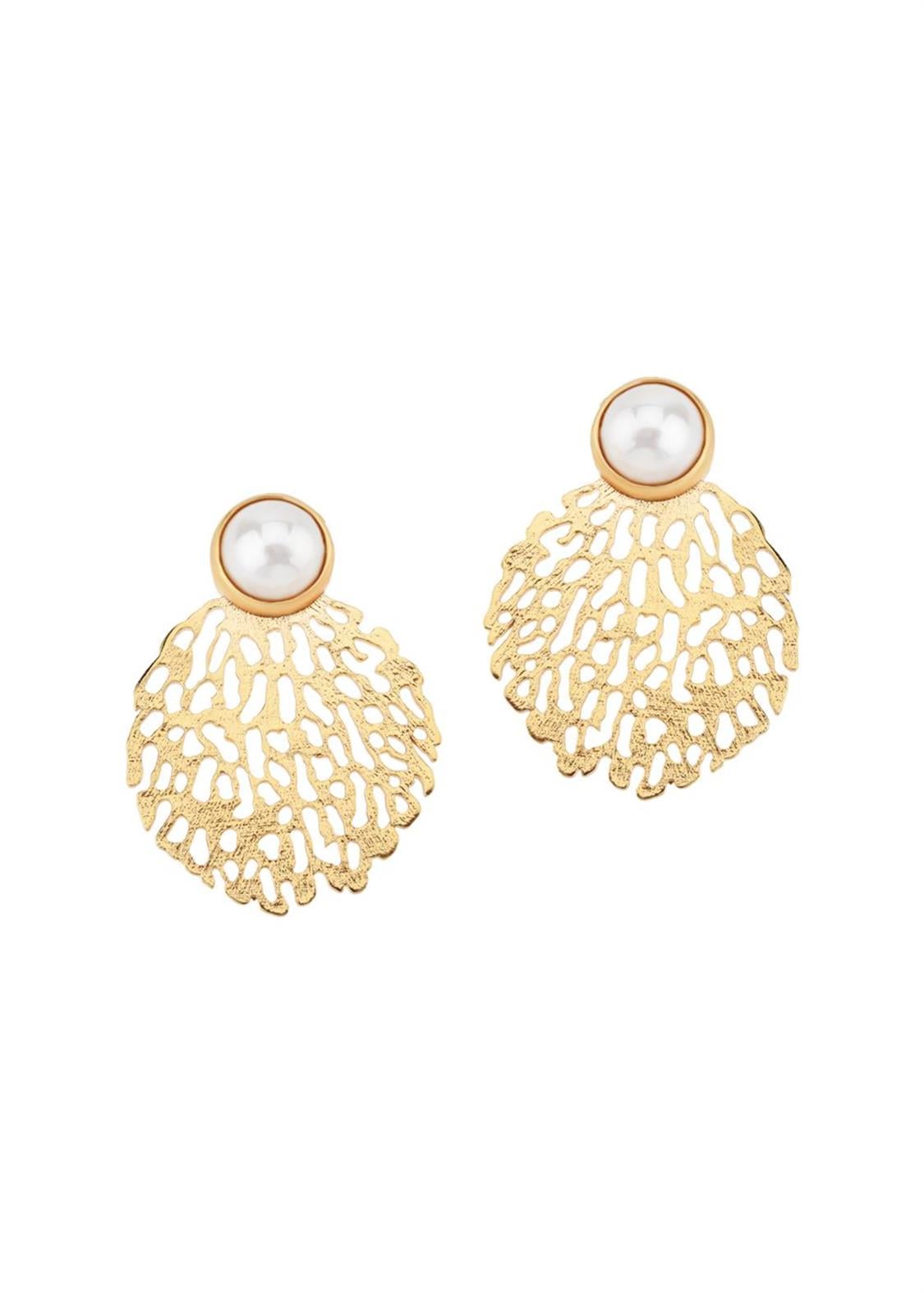 Honeycomb earrings