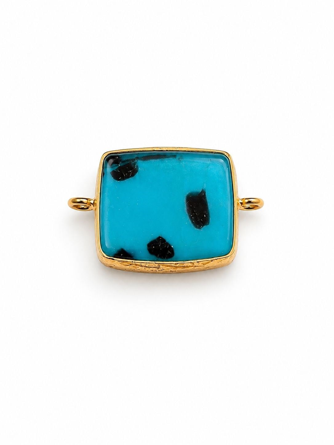 Turkuaz Plaka Charm